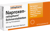 NAPROXEN-ratiopharm Schmerztabl. Filmtabletten
