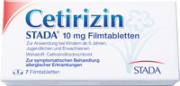CETIRIZIN STADA 10 mg Filmtabletten