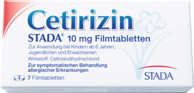 CETIRIZIN STADA 10 mg Filmtabletten