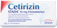 CETIRIZIN STADA 10 mg Filmtabletten