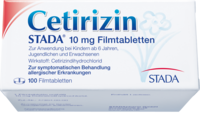 CETIRIZIN STADA 10 mg Filmtabletten