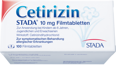 CETIRIZIN STADA 10 mg Filmtabletten