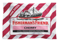 FISHERMANS FRIEND Cherry ohne Zucker Pastillen