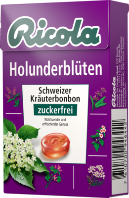 RICOLA o.Z.Box Holunderblüten Bonbons