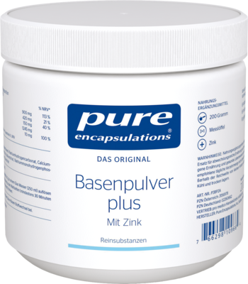 PURE ENCAPSULATIONS Basenpulver plus Pure 365 Plv.