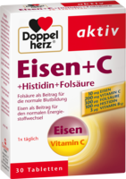 DOPPELHERZ Eisen+Vit.C+L-Histidin Tabletten