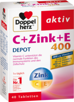 DOPPELHERZ C+Zink+E Depot Tabletten