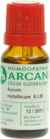 AURUM METALLICUM LM 6 Dilution