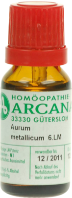 AURUM METALLICUM LM 6 Dilution