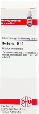 BERBERIS D 12 Dilution