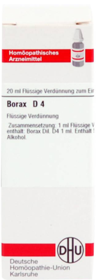 BORAX D 4 Dilution