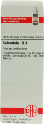 CALENDULA D 3 Dilution