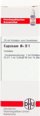 CAPSICUM Urtinktur D 1