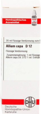 ALLIUM CEPA D 12 Dilution