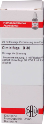 CIMICIFUGA D 30 Dilution
