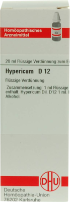 HYPERICUM D 12 Dilution