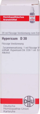 HYPERICUM D 30 Dilution