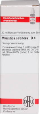 MYRISTICA SEBIFERA D 4 Dilution