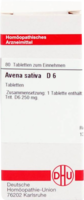 AVENA SATIVA D 6 Tabletten