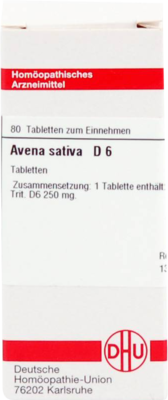 AVENA SATIVA D 6 Tabletten