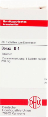 BORAX D 4 Tabletten