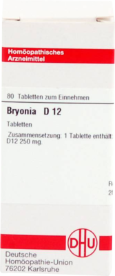 BRYONIA D 12 Tabletten
