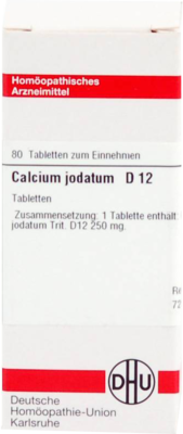 CALCIUM JODATUM D 12 Tabletten