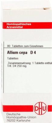 ALLIUM CEPA D 4 Tabletten
