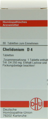CHELIDONIUM D 4 Tabletten