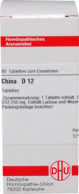 CHINA D 12 Tabletten