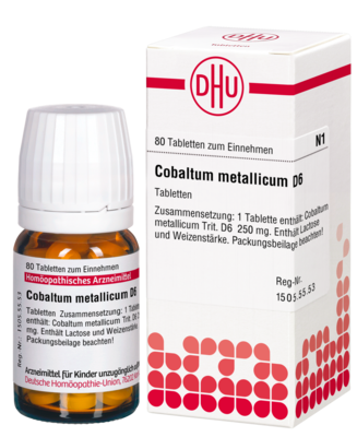 COBALTUM METALLICUM D 6 Tabletten