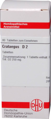 CRATAEGUS D 2 Tabletten