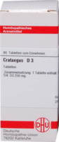 CRATAEGUS D 3 Tabletten