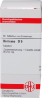 DAMIANA D 6 Tabletten