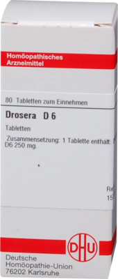 DROSERA D 6 Tabletten