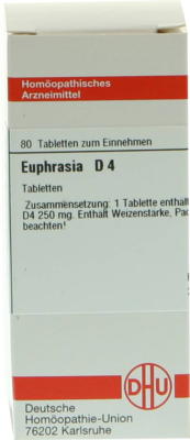 EUPHRASIA D 4 Tabletten
