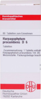 HARPAGOPHYTUM PROCUMBENS D 6 Tabletten