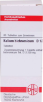 KALIUM BICHROMICUM D 12 Tabletten