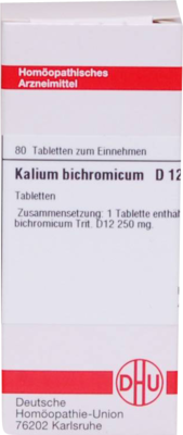 KALIUM BICHROMICUM D 12 Tabletten