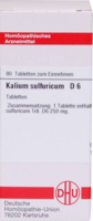 KALIUM SULFURICUM D 6 Tabletten