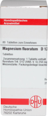 MAGNESIUM FLUORATUM D 12 Tabletten