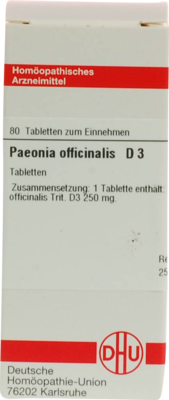 PAEONIA OFFICINALIS D 3 Tabletten