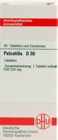 PULSATILLA D 30 Tabletten