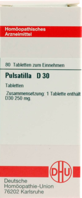 PULSATILLA D 30 Tabletten