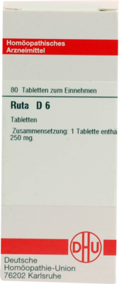 RUTA D 6 Tabletten