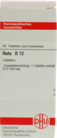 RUTA D 12 Tabletten