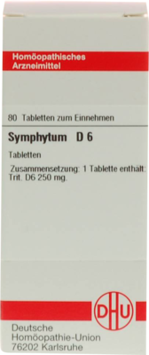 SYMPHYTUM D 6 Tabletten