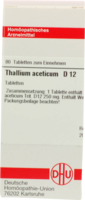 THALLIUM ACETICUM D 12 Tabletten