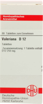 VALERIANA D 12 Tabletten