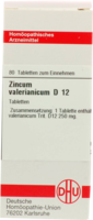ZINCUM VALERIANICUM D 12 Tabletten